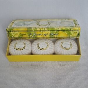 NWT Il Giardino Degli Agrumi Citrus Scented Soap Set - Made In Italy